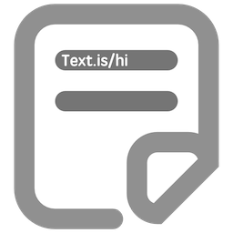 Text.is – 简单快速的 Markdown Pastebin