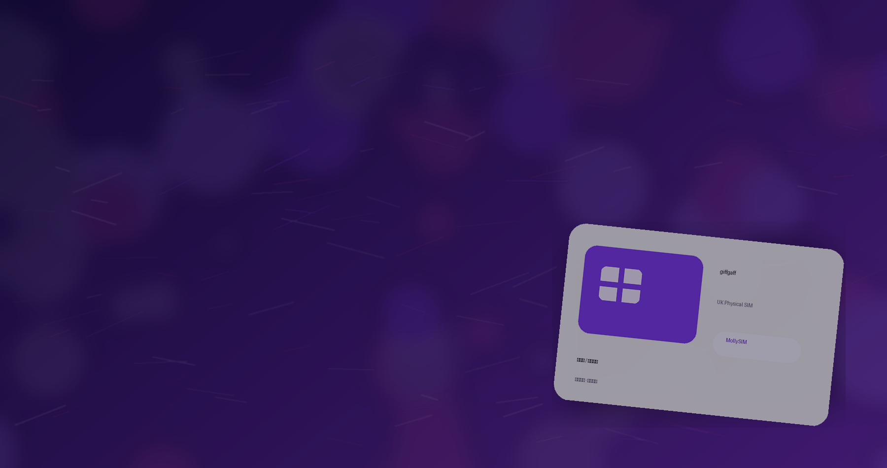 LarkSIM giffgaff 英国实体 SIM 卡